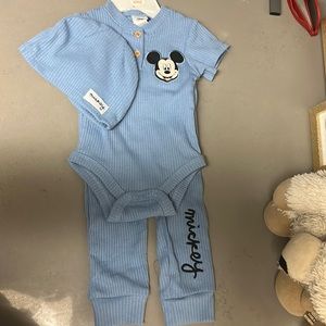 Disney Baby Mickey blue set Brand new
